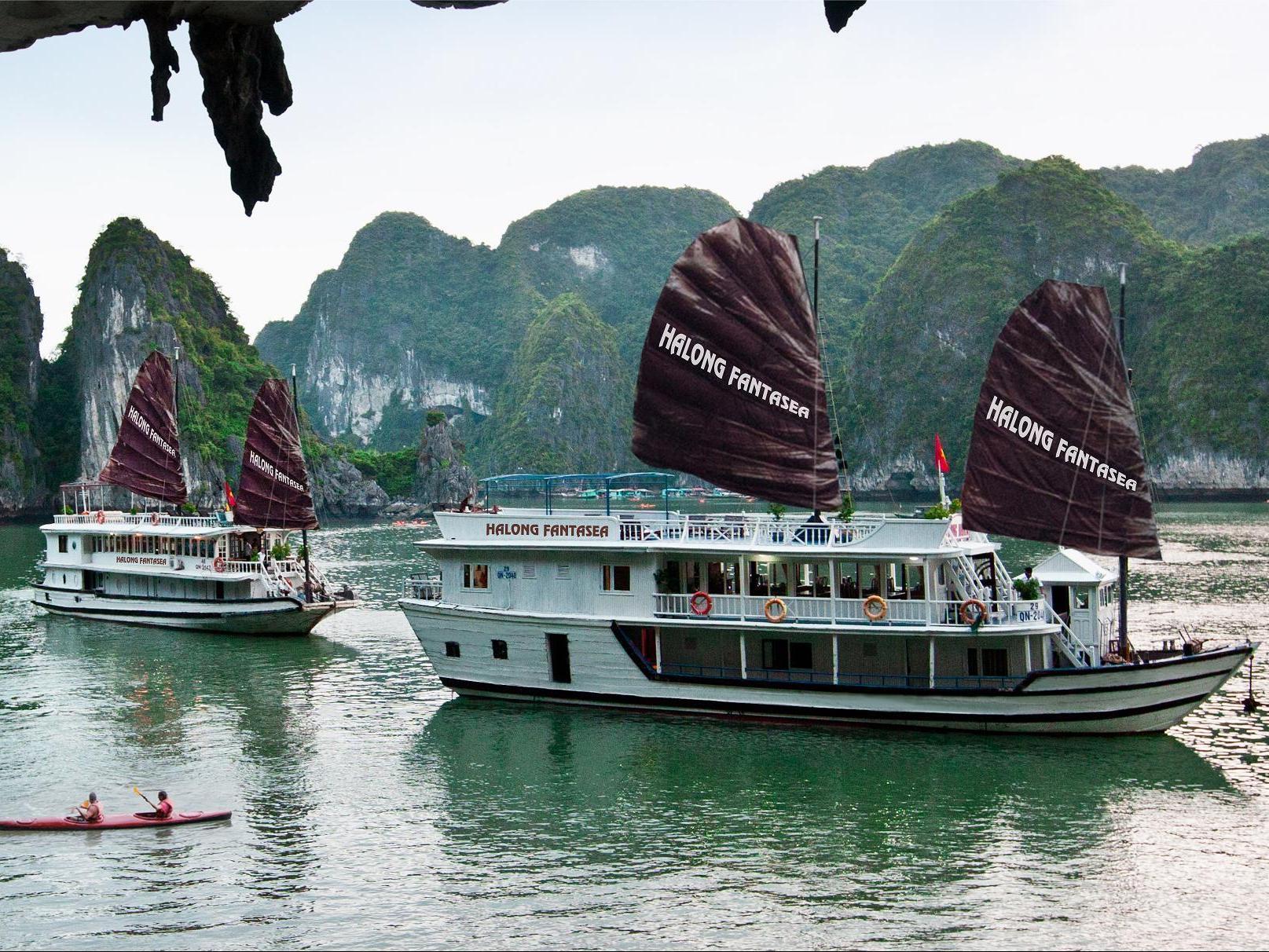 Hotel Halong Fantasea Cruise Hạ Long Exterior foto